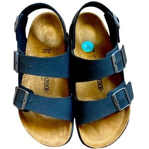Brand New Birkenstock Women’s Milano Leather Buckle Sandals Size 39 EU 8 US